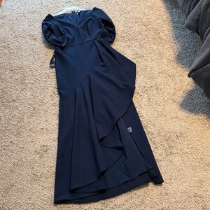 Kay Unger Midnight Blue Dress